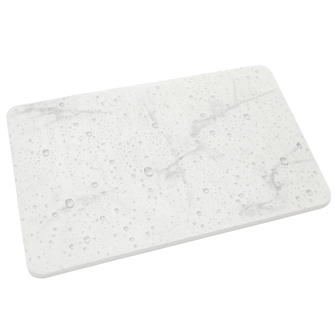 Diatomite Stone Bath Mat 40x60 cm - Super Absorbent and Quick Drying Non-Slip Design for Bathroom Safety and Hygiene, Easy to Clean with Modern Aesthetic.