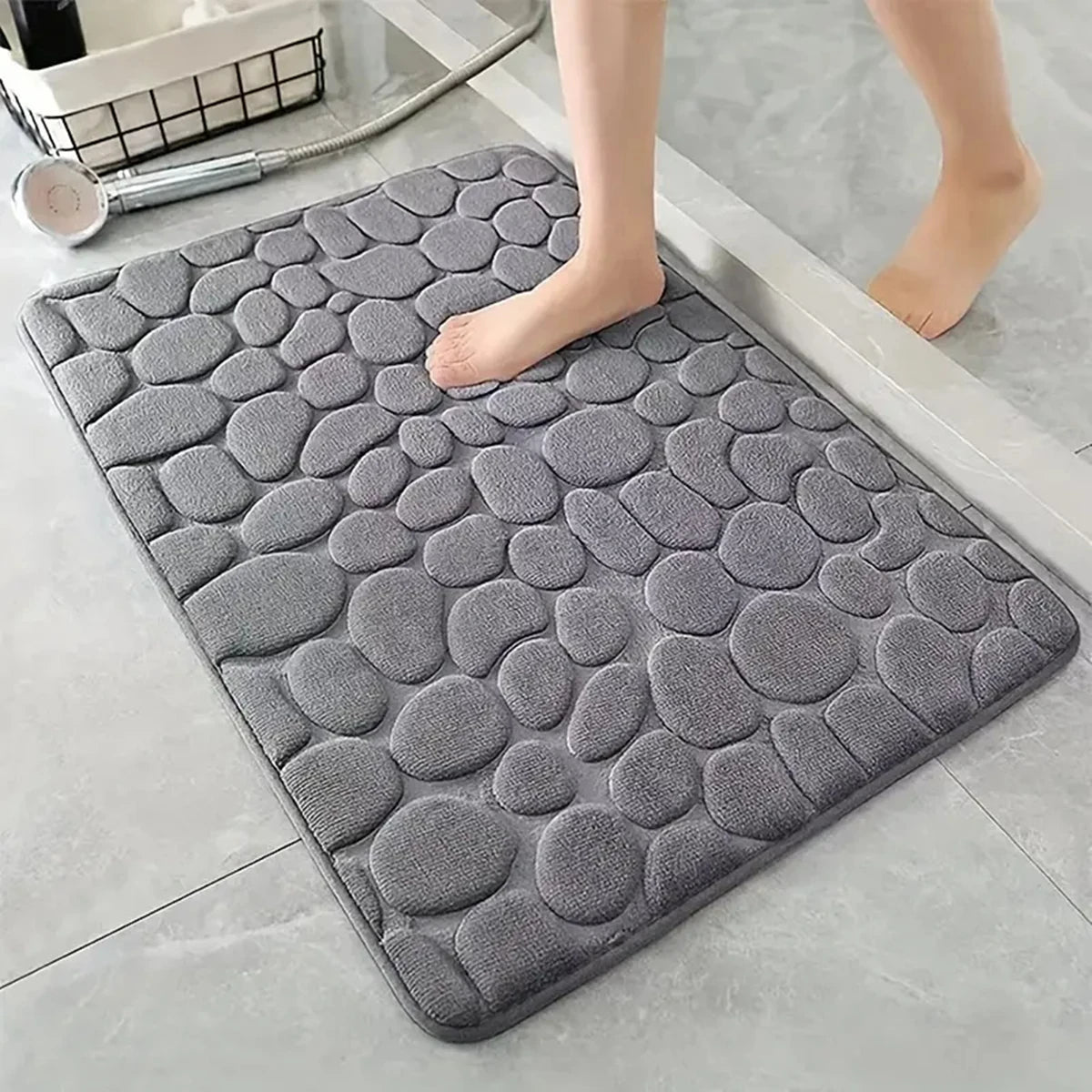 Alfombrilla de Baño Antideslizante 3D Absorbente