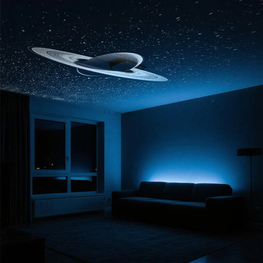 Mini Proyector LED Ambiental para Coche o Habitación con Enfoque Ajustable y Efecto Atmosférico